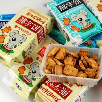 达利园好吃点小熊字饼干115g小包装怀旧儿童网红零食小吃休闲食品图3