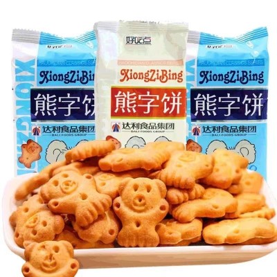 达利园好吃点小熊字饼干115g小包装怀旧儿童网红零食小吃休闲食品图5