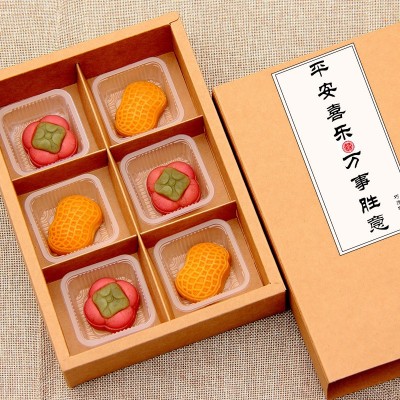绿豆糕和果子糕点冰糕中式传统茶点心订婚结婚喜饼伴手礼盒装批发图3