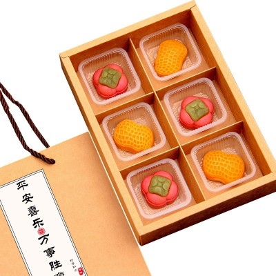 绿豆糕和果子糕点冰糕中式传统茶点心订婚结婚喜饼伴手礼盒装批发图4