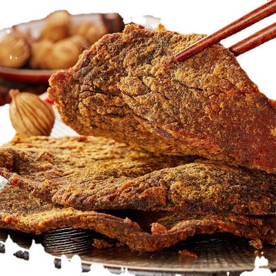 牛肉干边角料内蒙古特产五香鸡肉手撕风干肉片食品零食熟食图4