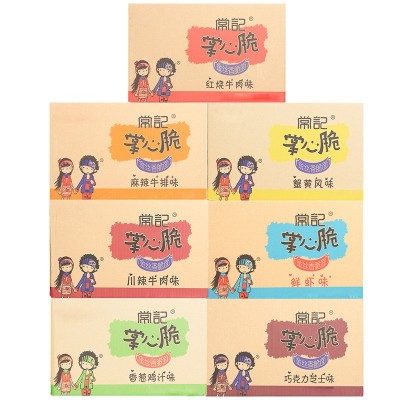 常记掌心脆156包/箱干脆面香脆面干吃面方便面点心面休闲零食批发图5