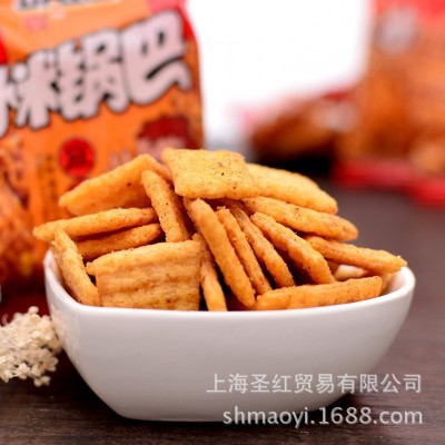琥珀小米锅巴零食小包麻辣味袋装 小吃散装批发膨化食品一袋5斤图5