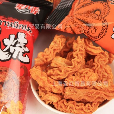 辈儿香 八爪烧麻辣味酱爆肉味网红怀旧休闲膨化食品解馋追剧零食图3