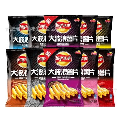 乐事薯片70g袋装番茄原味薯片批发乐事原切香芋片膨化食品大包装图2