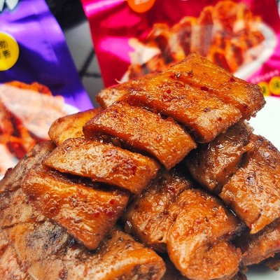 网红辣条混批烤面筋豆干零食批发豆腐干小零食休闲混批代发包邮图2