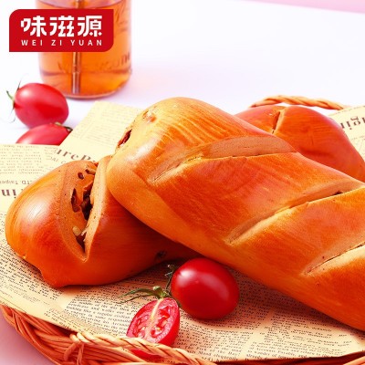 俄罗斯大列巴批发袋装整根坚果夹心列巴杂粮粗粮早餐代餐面包零食图4