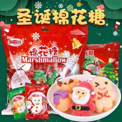 圣诞糖果卡通棉花糖多款圣诞节棒棒糖网红零食平安夜节日礼物批发图2