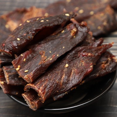 风干鸭肉干 500g 休闲零食品肉类网红麻辣厂家自销批发展会跑江湖图4