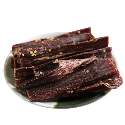 猪肉干风干猪肉500g麻辣藏香特产批发牛肉味猪肉干散装手撕肉干图5