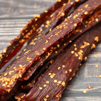 猪肉干风干猪肉500g麻辣藏香特产批发牛肉味猪肉干散装手撕肉干图2