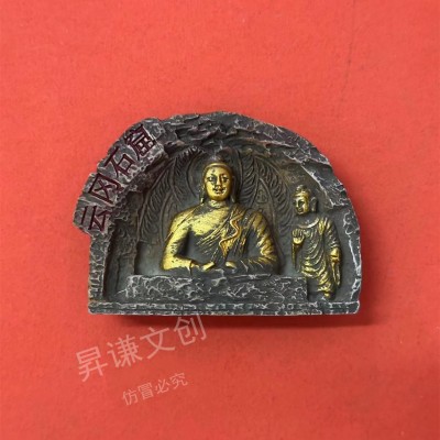 新款山西旅游景点立体树脂磁性冰箱贴旅游纪念品标志性建筑冰箱贴图4
