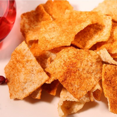 卧龙锅巴休闲食品怀旧小吃零食爆辣烧烤400g网红老灶锅巴批发地摊图3